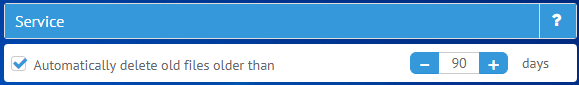 Autimatic cleaning of old files and cache on Mychat Server